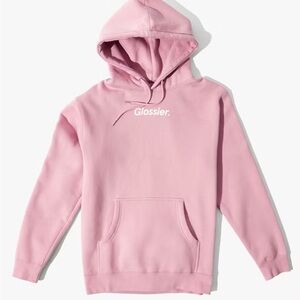 Glossier Pink Hoodie